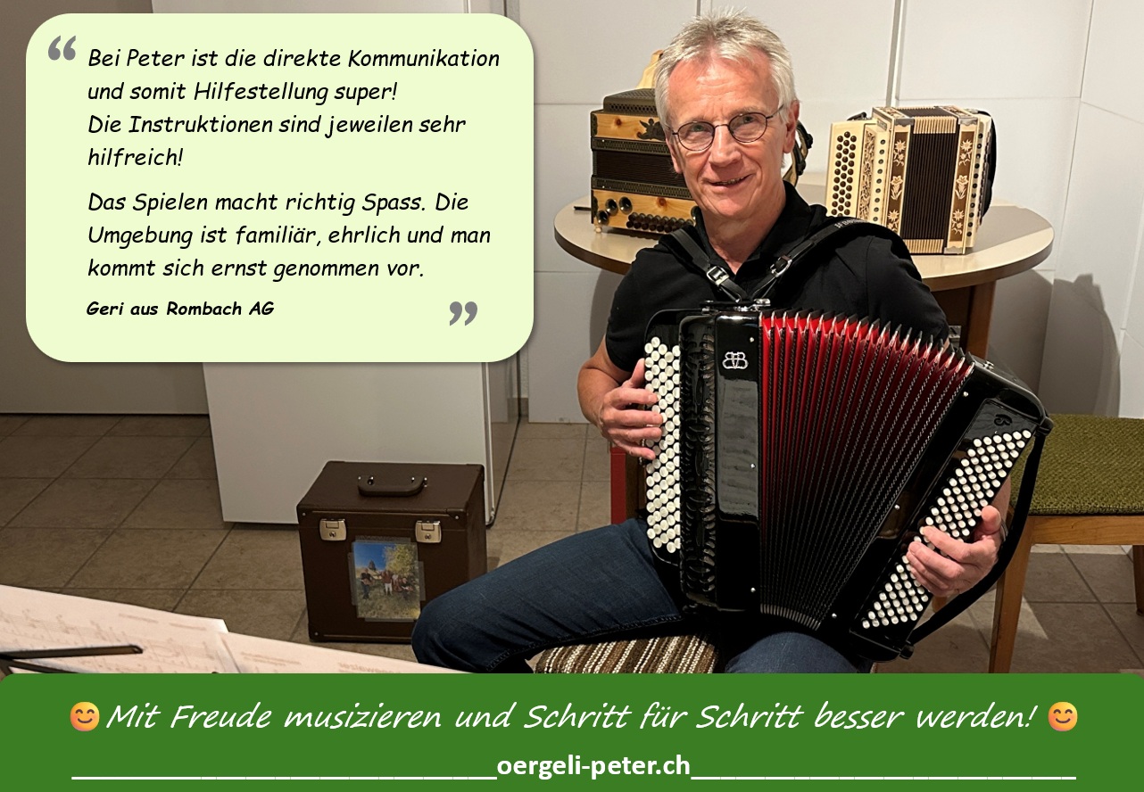 Akkordeon lernen - Akkordeon-Unterricht